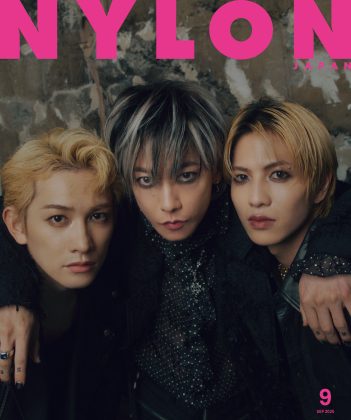 NYLON JAPAN9月号 COVER & GUYS COVER 佐藤健・町田啓太・志尊淳